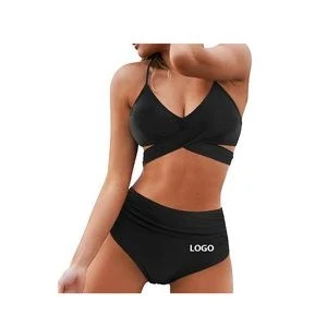 Women'S High Bandage Bikini Set 1