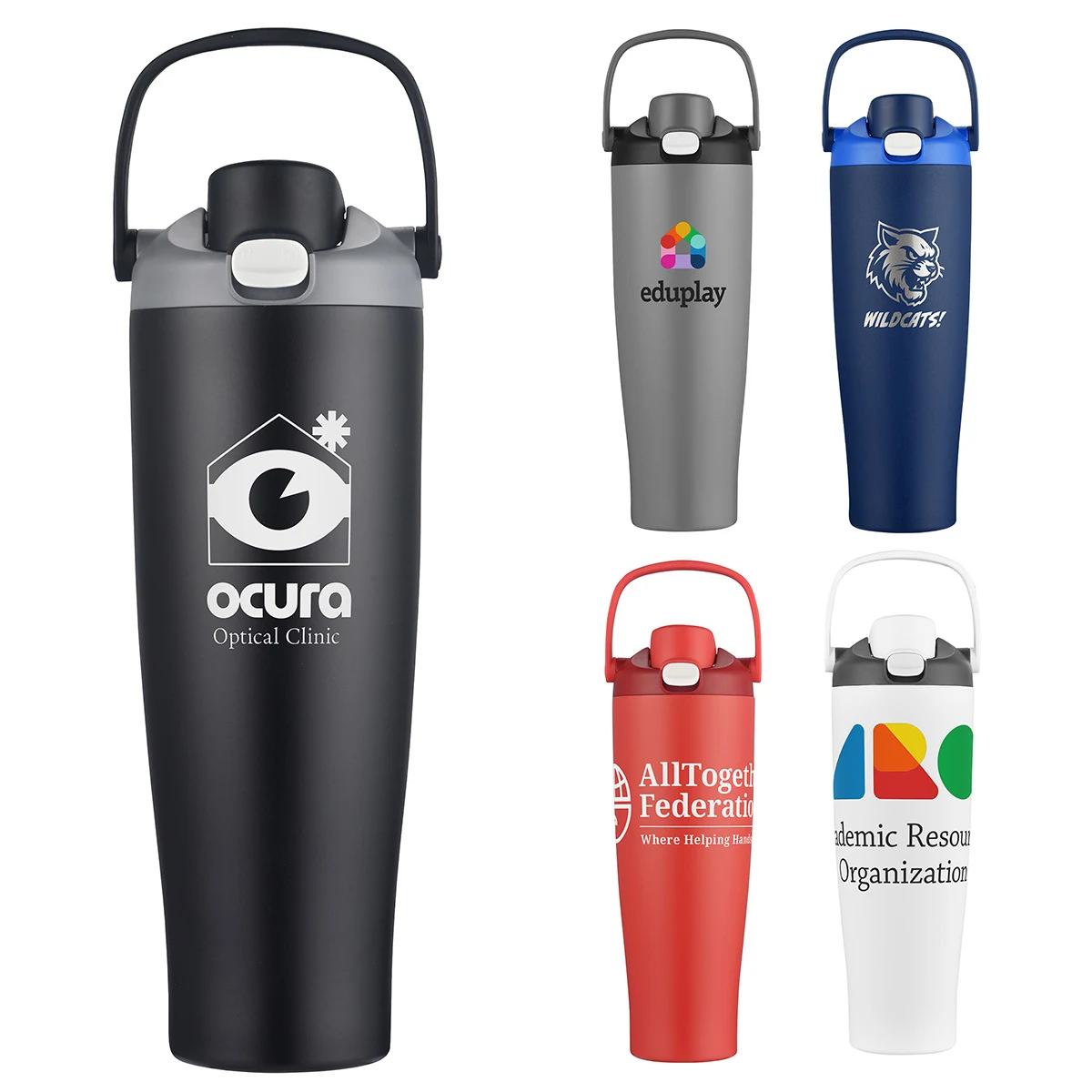Siren 40 oz Recycled Stainless Steel Vacuum Tumbler 1