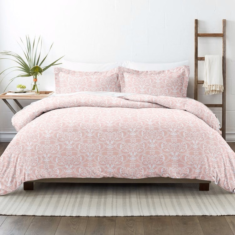 Duvet Cover Sets - Romantic Pink Twin 2 Piece