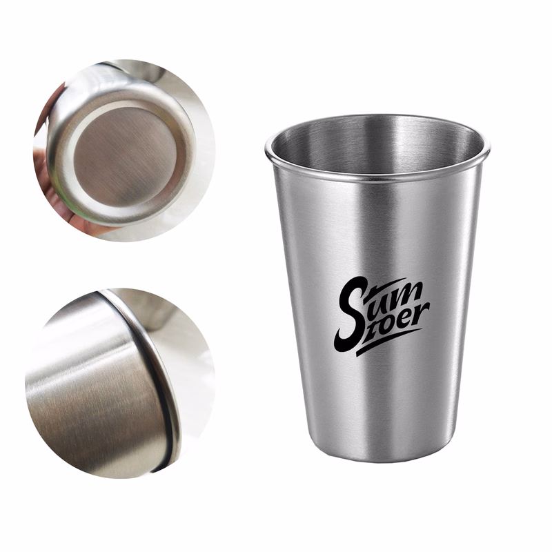Stainless Steel 16.9 Ounce Cup