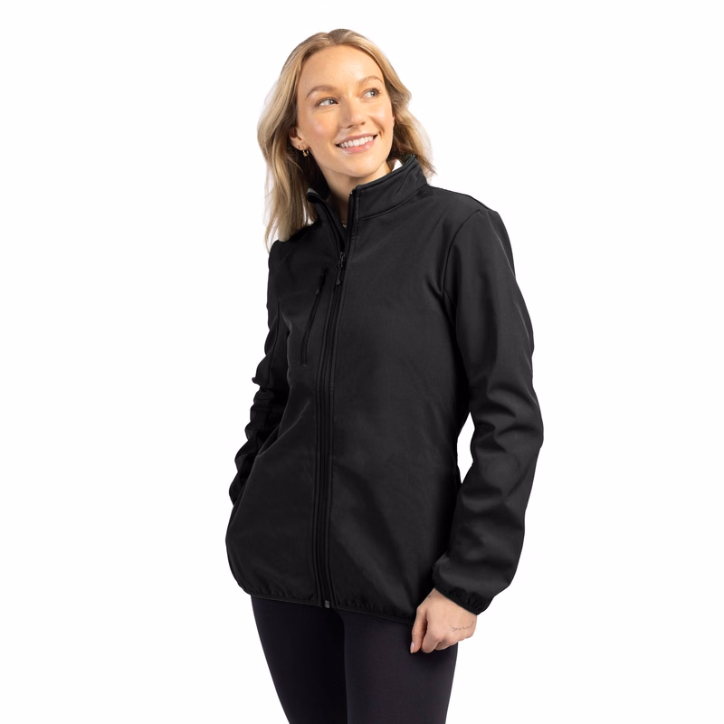 Clique Trail Recycled Stretch Softshell Womens Full Zip Jacket