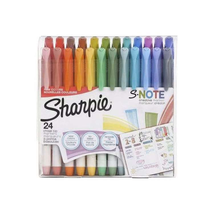 Sharpie S-Note Creative Markers - Assorted 24 Pack