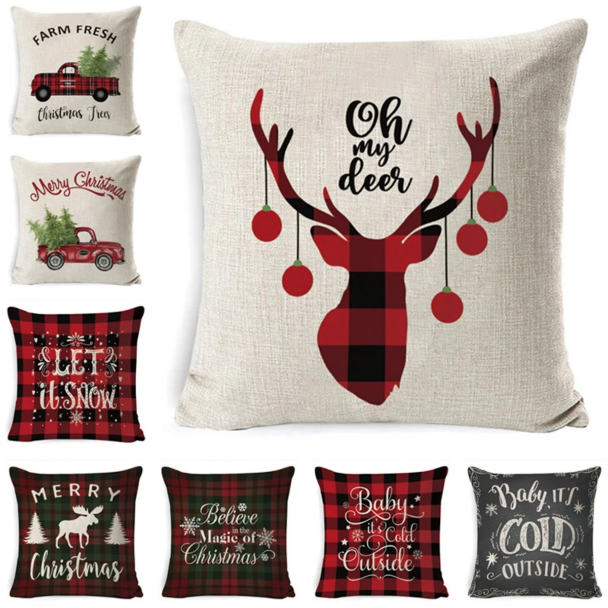 Full color 15 3/4" x 15 3/4" Pillowcase 1