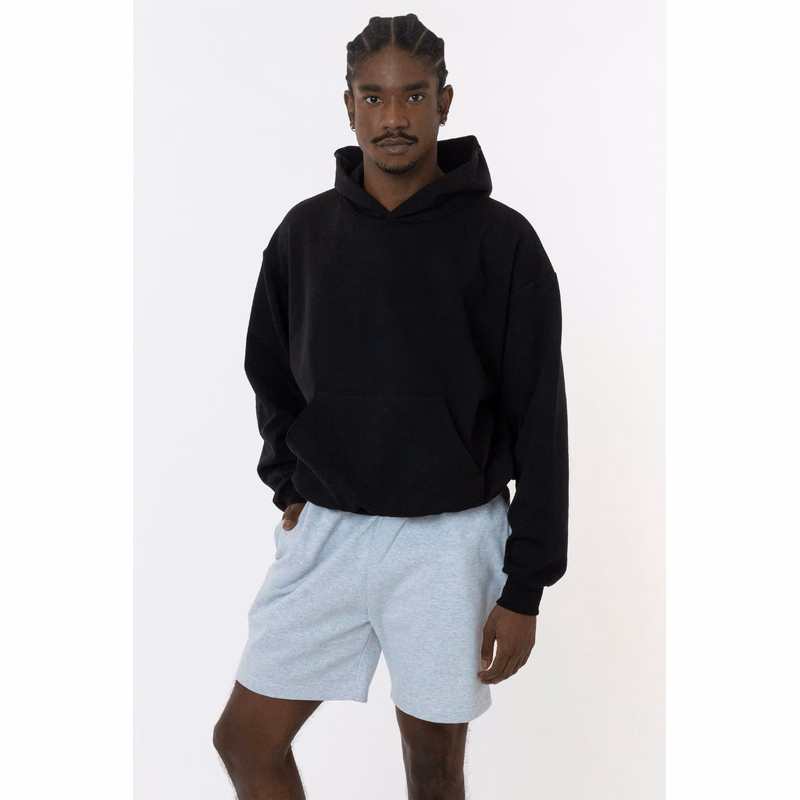 10 OZ MID-WEIGHT POLY COTTON FLEECE WIDE HOODIE
