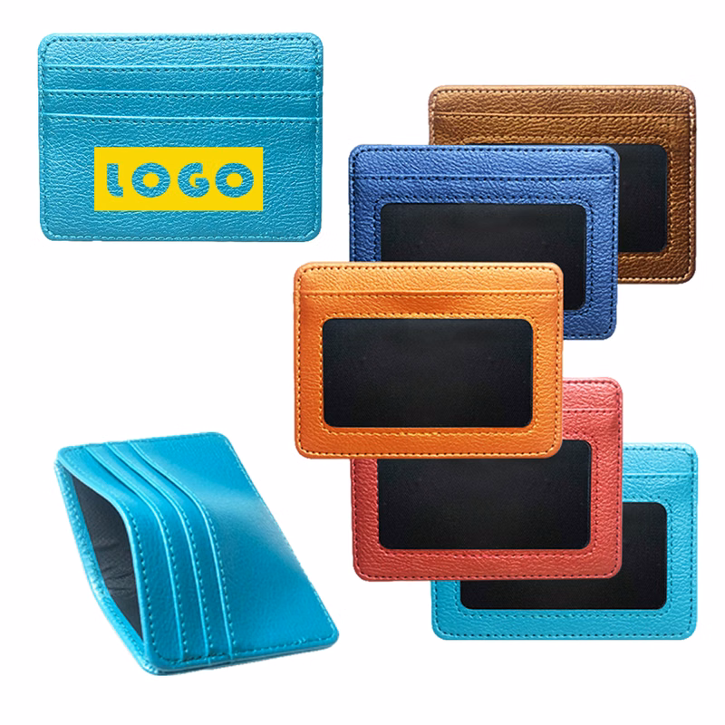 5-Slot PU Card Holder