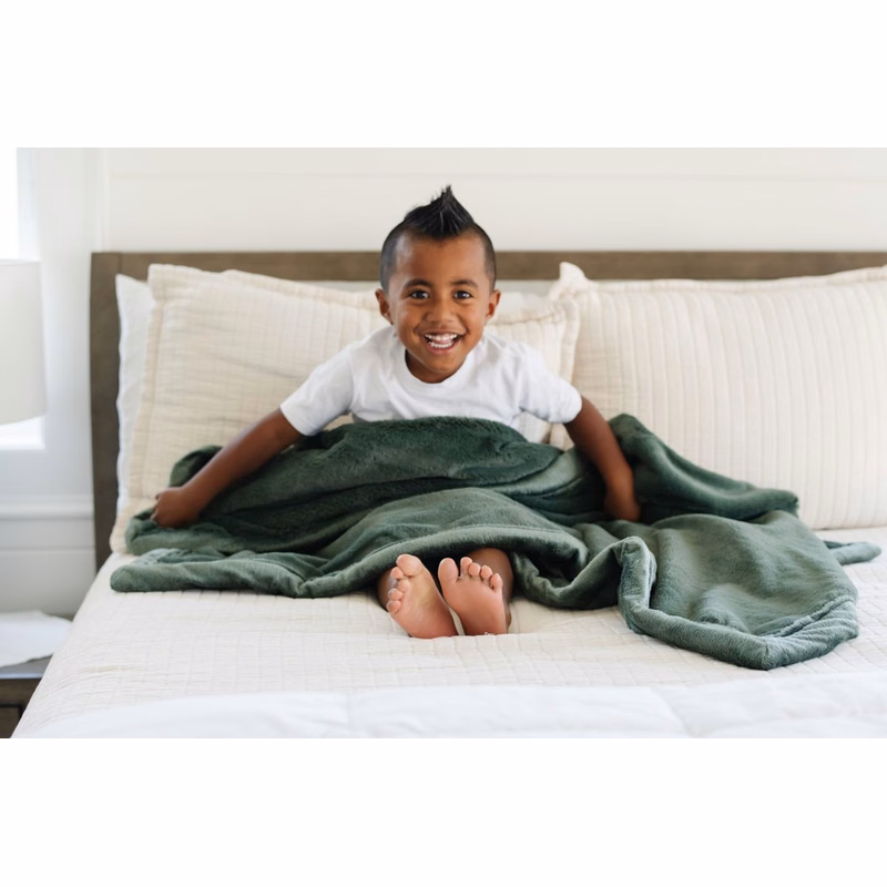 Lush Hunter Green-Toddler Luxury Blanket (40x60)