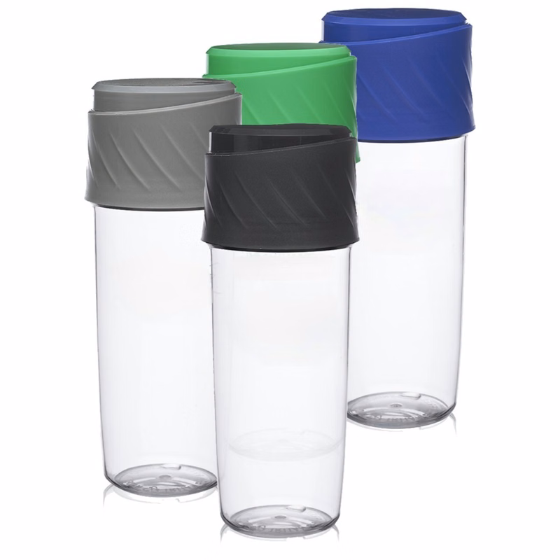 Sip and Snack Sports Plastic Water Bottle, 16 oz.