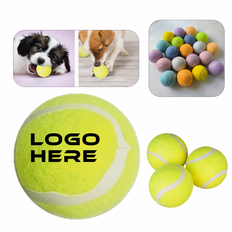 High Elastic Pet Custom Tennis Toy