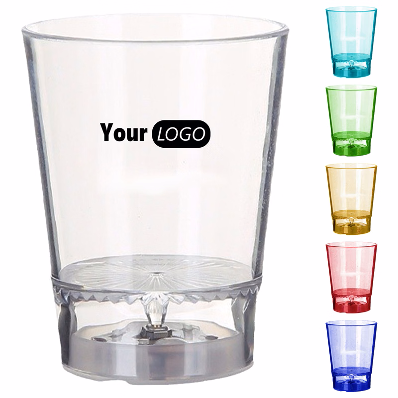 Plastic Vibrant Led Flash Light Up Glasses For Festive Drink Experiences