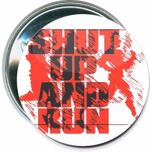 Cross Country Shut up and run, Sports Button
