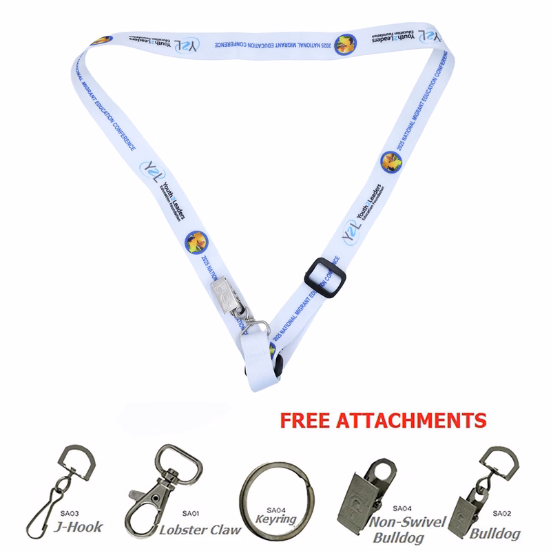 Adjustable Full Color Lanyards