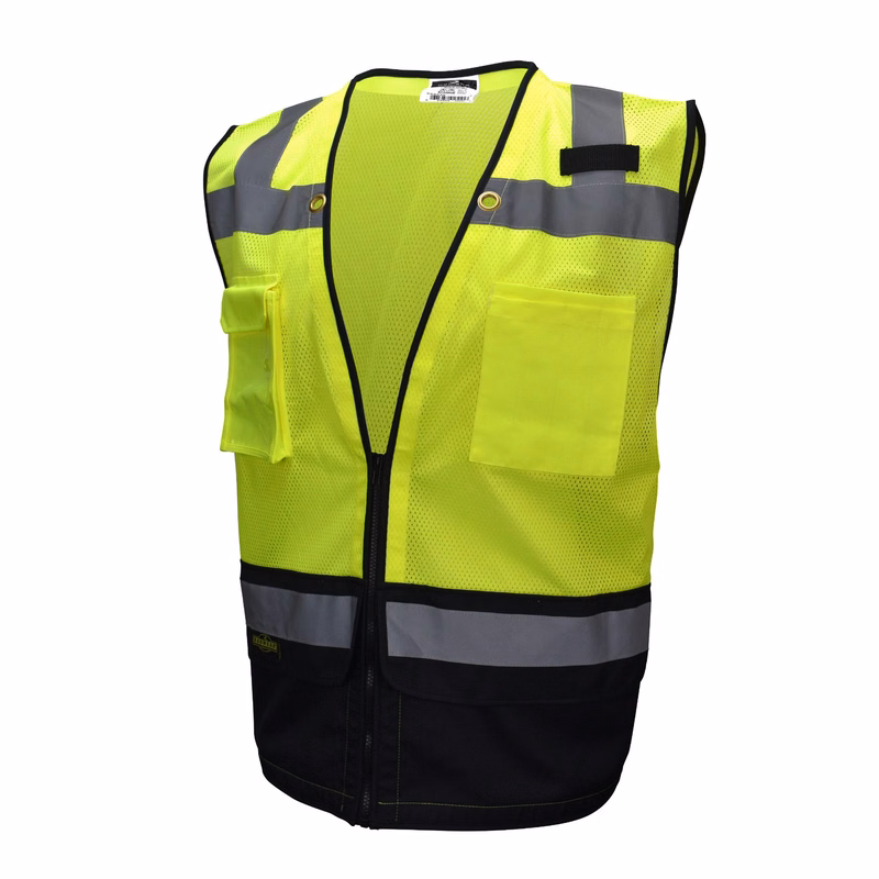 Radians SV59B Type R Class 2 Heavy Duty Surveyor Safety Vest with Zipper