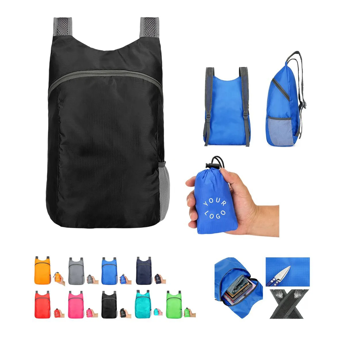 Portable Polyester Outdoor Backpack 1