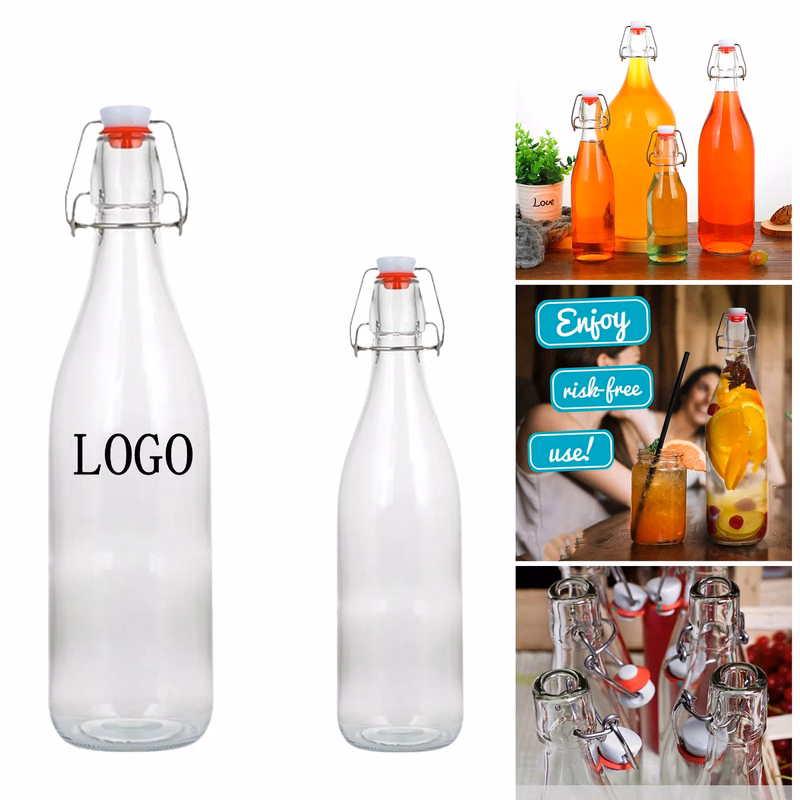 Heavy-Duty Transparent Beverage Bottle