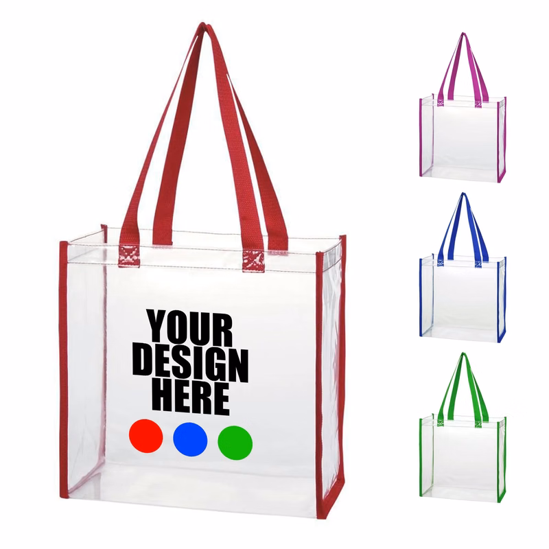 Transparent Tote Shopper Bag