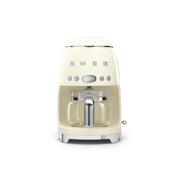 SMEG Drip-Filter Coffee Machine - Cream Glossy 1