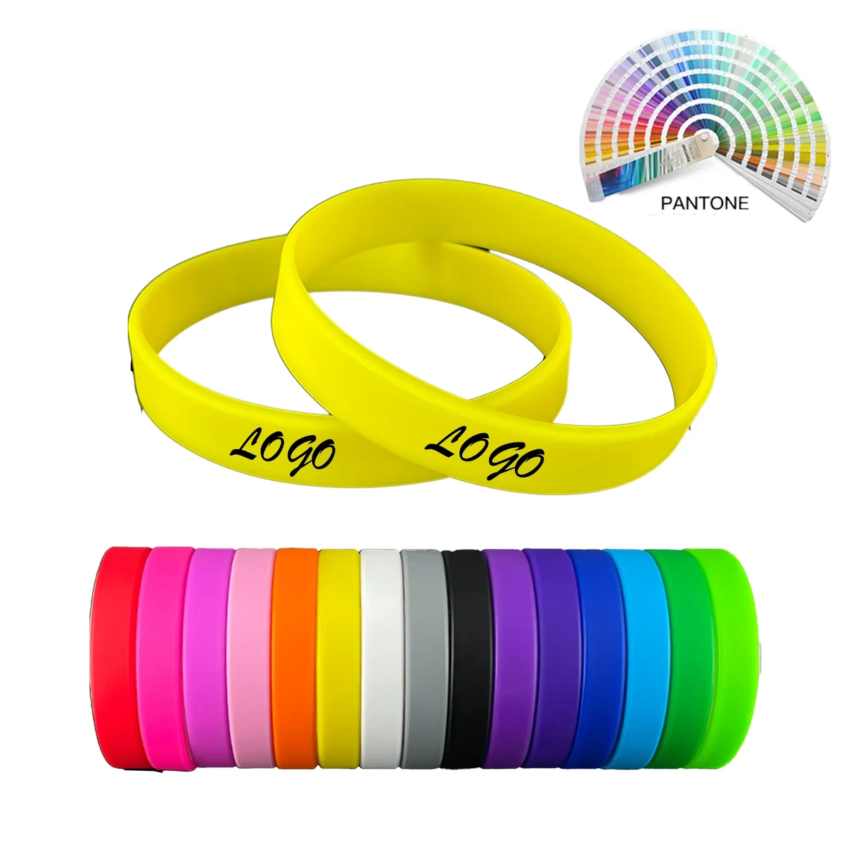 MOQ 30 Silicone Waterproof Sports Decorative Bracelet 1