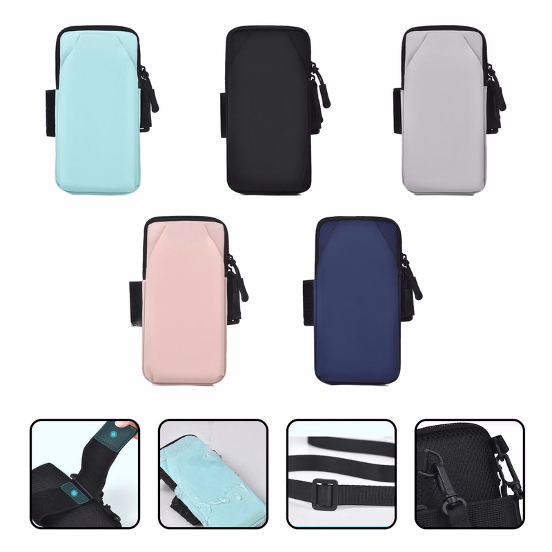 Water-Resistant Running Pouch with Adjustable Strap