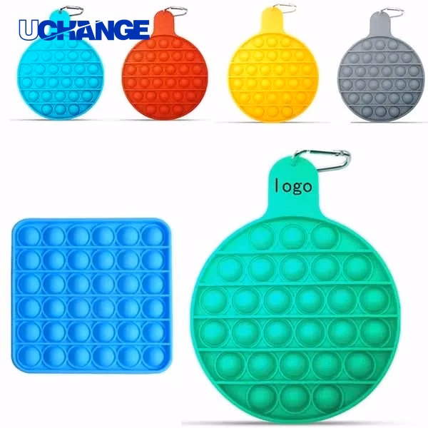 Push Pop Bubble Fidget Toy Sensory Stress Reliever for Kids & Adults
