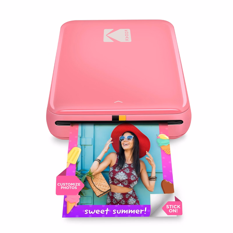 KODAK Step Instant Smartphone Photo Printer - Portable Mini Color Wireless Mobile Printer - Zink ...