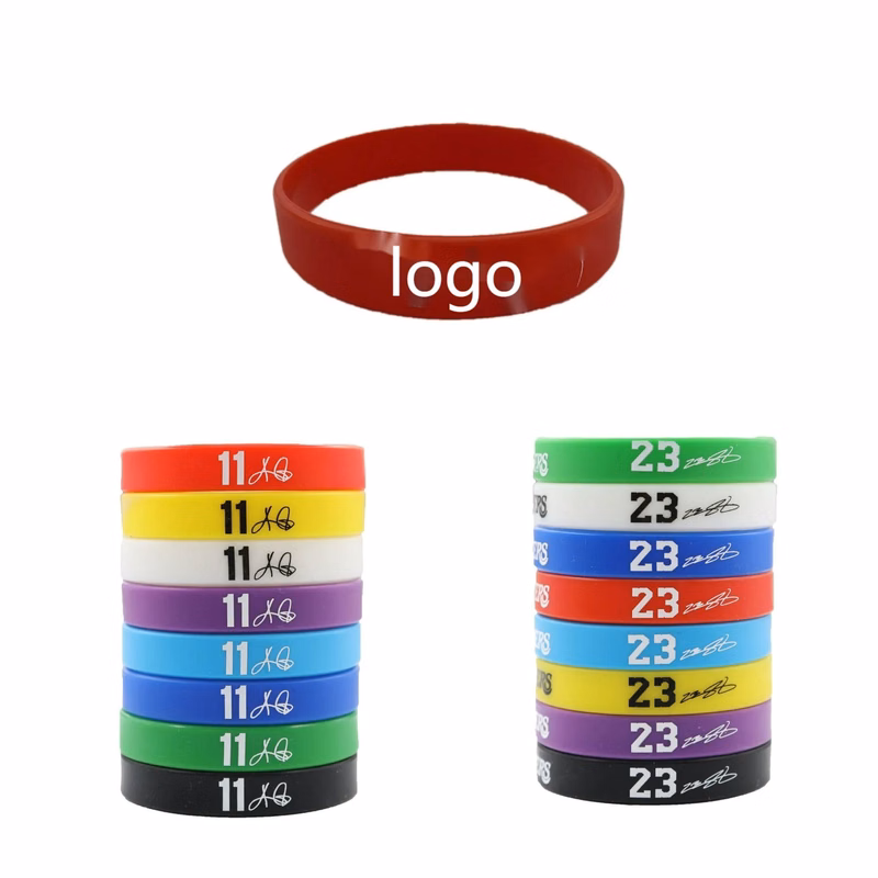 Printed Silicone Bracelet Wristband