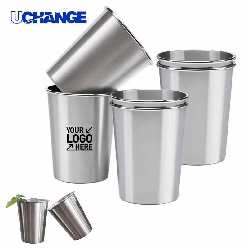 16oz Stainless Steel Pint Cup for Beer and Juice