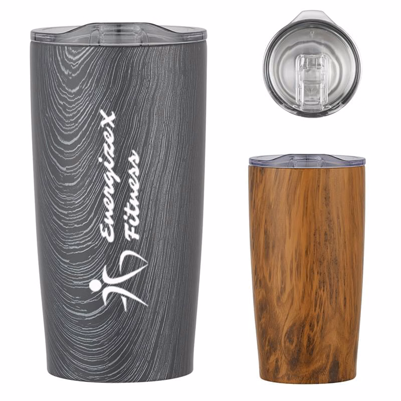 20 Oz. Woodtone Rocky Tumbler