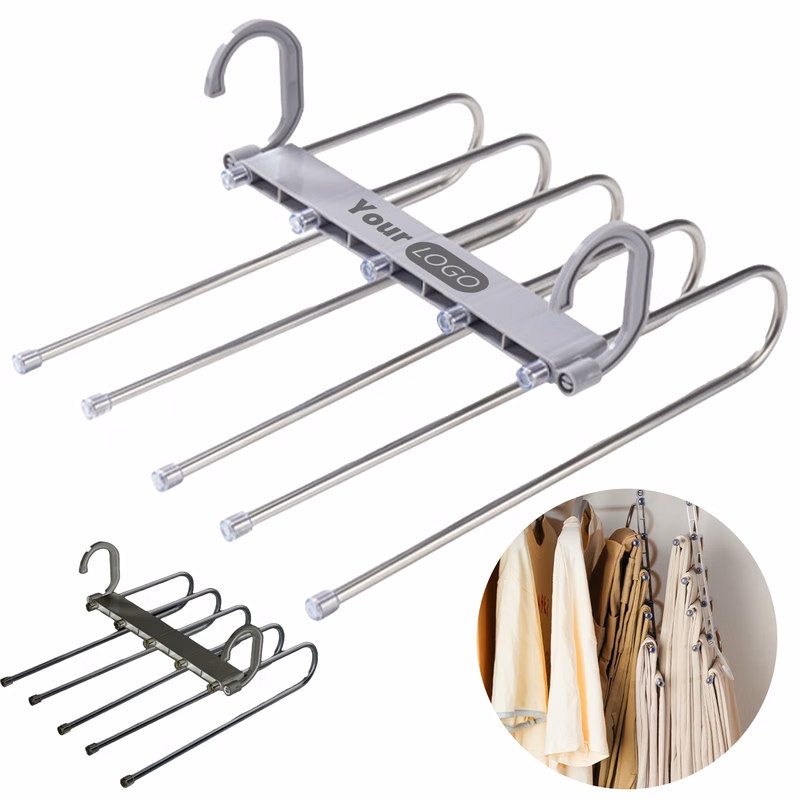 Stainless Steel Multi Functional Folding Storage Hanger
