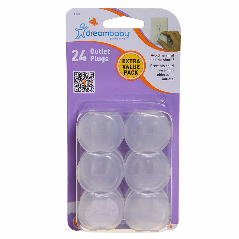 Outlet Plugs - 24 Pack Secure Fit