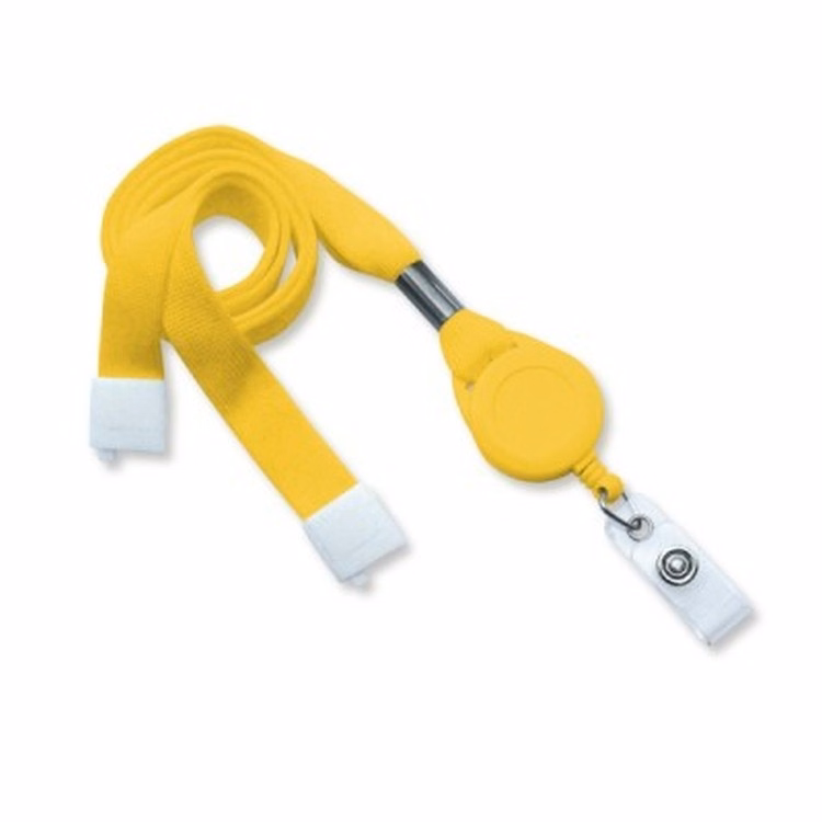5/8" Tube Polyester Lanyard with Breakaway (Badge Reel)