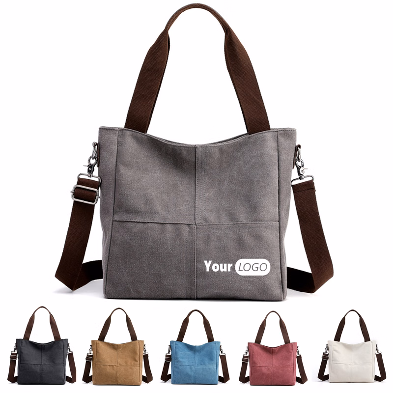 Canvas Small Travel Tote Bag