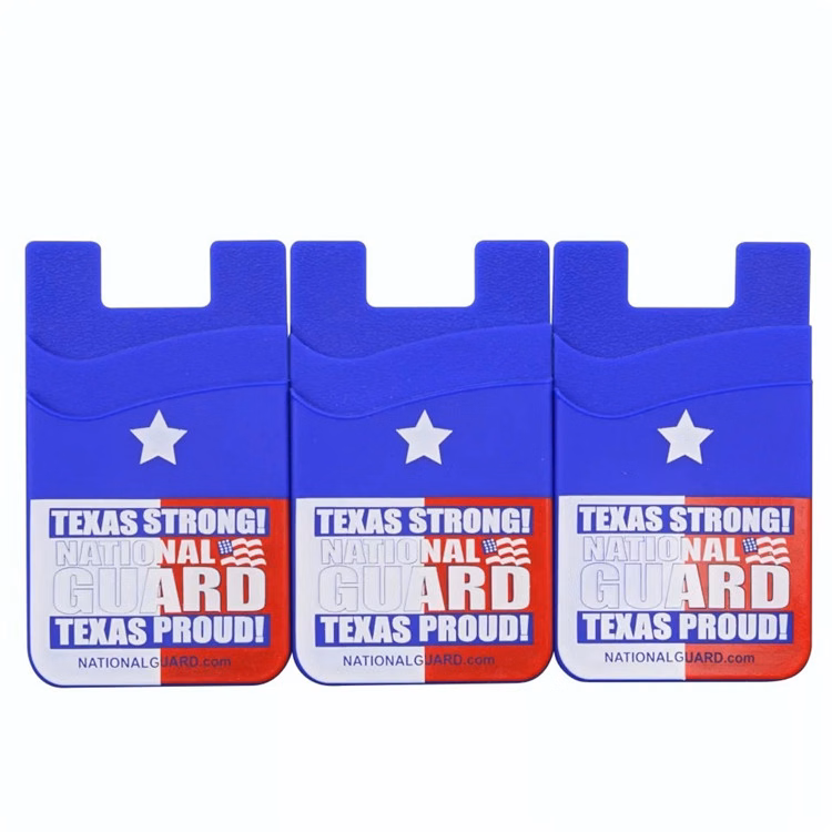 Double Card Silicone Holder