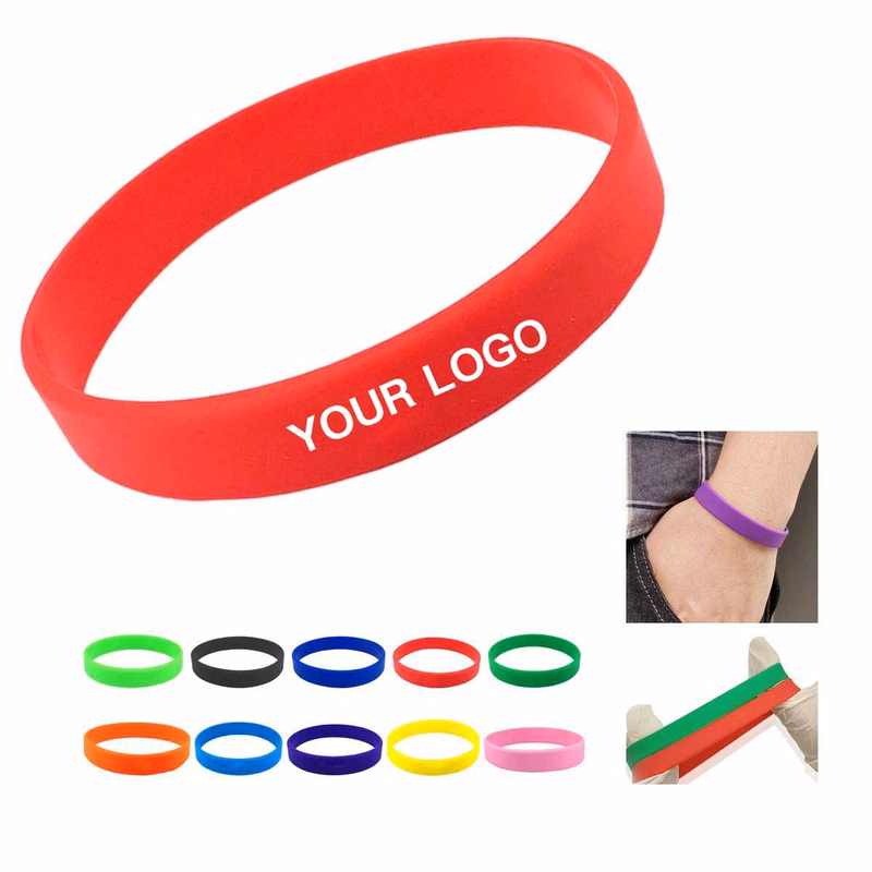 Silicone Wristband for Sports and Events