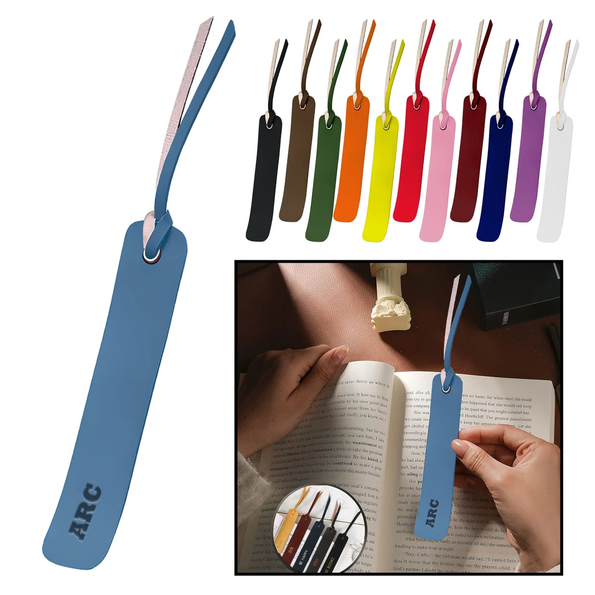 Page Pal Leatherette Handmade Bookmark 1