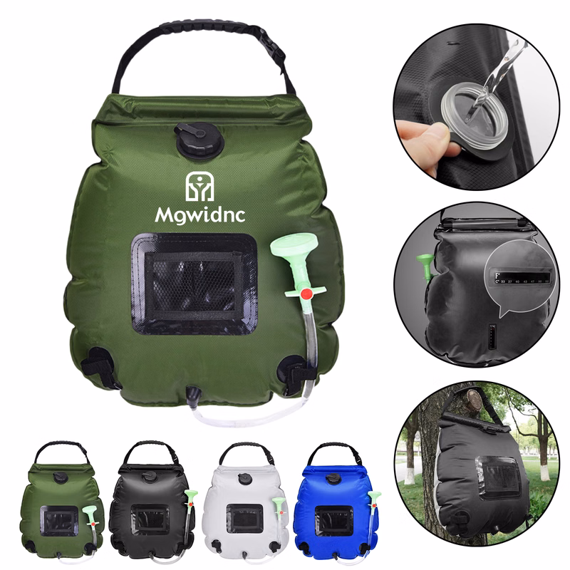 20L Outdoor Solar Shower Bag for Camping