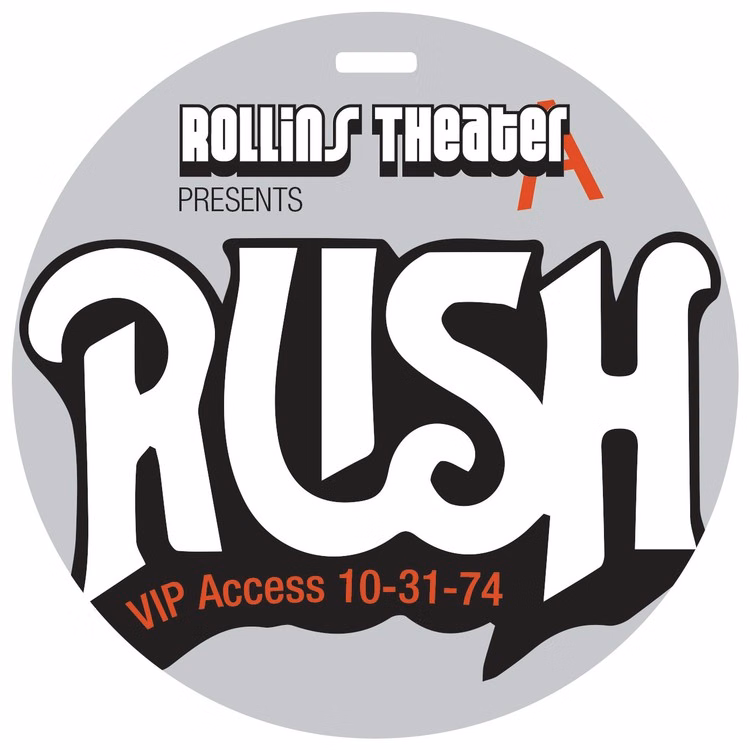 USA Made Laminated Paper Event Badge  20mil Budget-Friendly (4.5") Circle