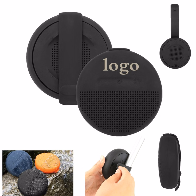 Rugged Waterproof Bluetooth Speaker for Bikers

