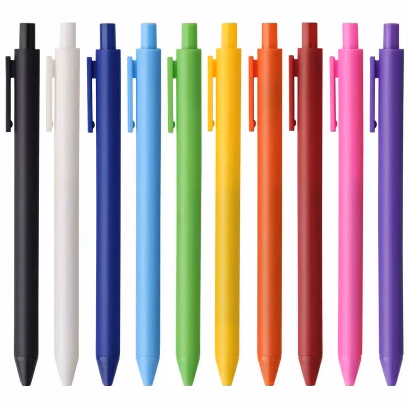Plastic Colorful Click Action Ballpoint Pen
