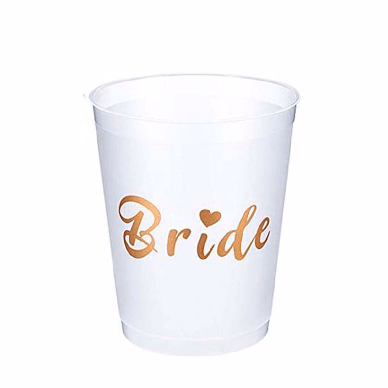 16 oz Frosted Flexible Plastic Cup