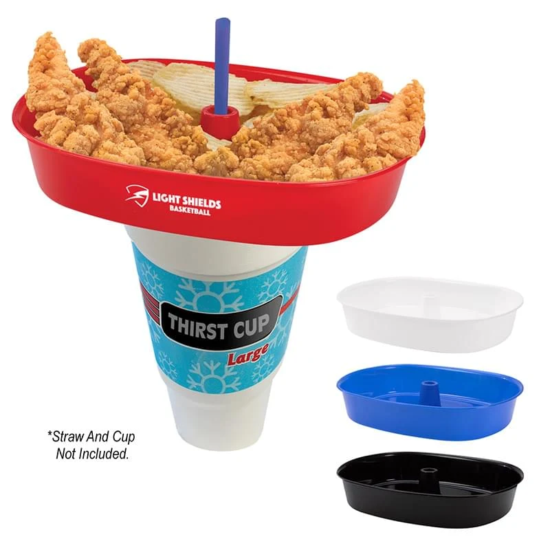 30 Oz. Portable Oval Food Tub 1