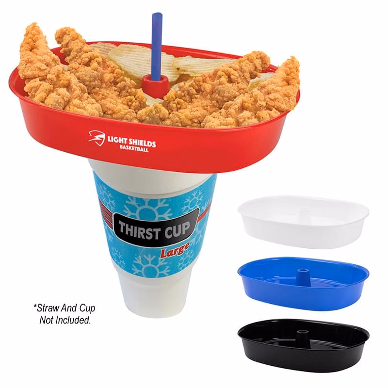 30 Oz. Portable Oval Food Tub
