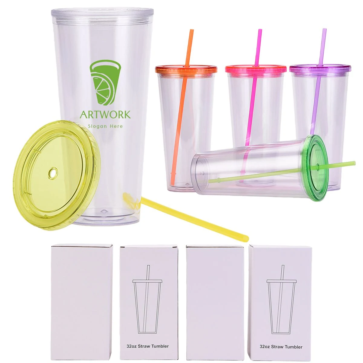 Reusable Iced Coffee Tumbler Cup 1