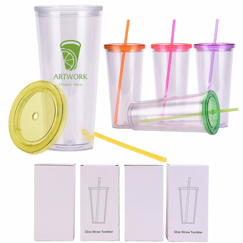 Reusable Iced Coffee Tumbler Cup