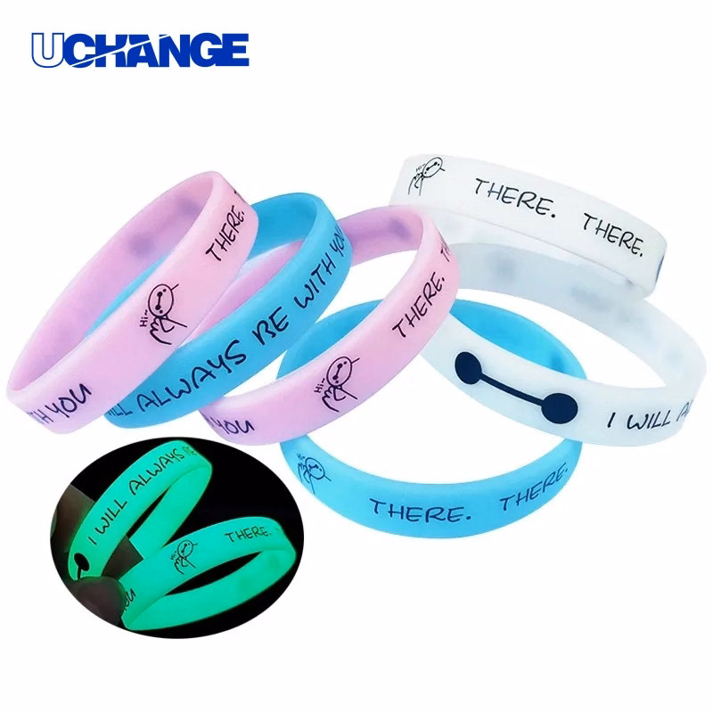 Luminous Silicone Sport Bracelet for Events