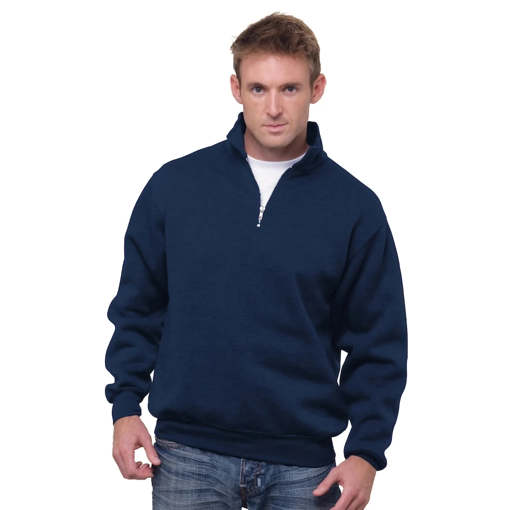 Unisex 1/4 Zip Fleece Sweatshirt 1