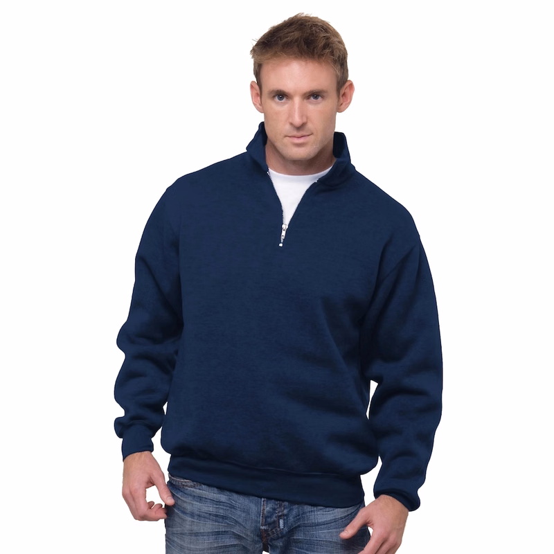 Unisex 1/4 Zip Fleece Sweatshirt