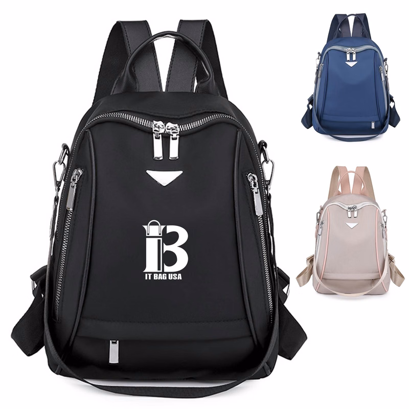 Oxford Cloth Women Fashion Travel Bag Backpack