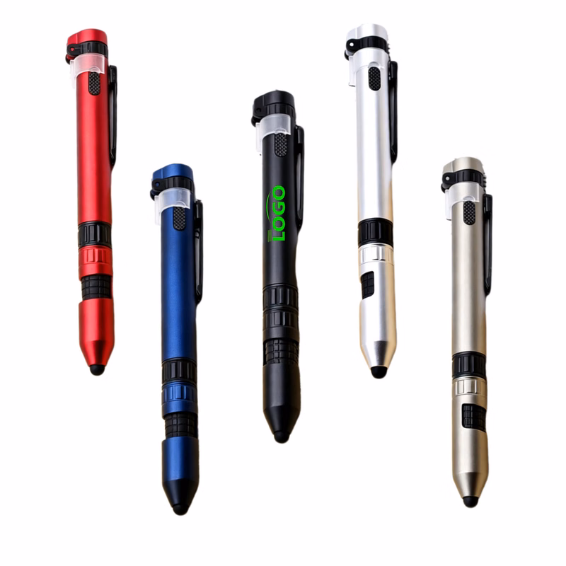 Multi-Functional 6-in-1 Ballpoint Pen