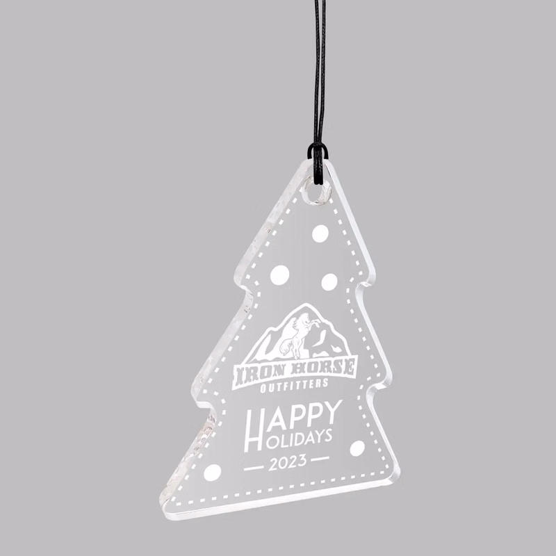 1/8" Laser Etched Ornaments