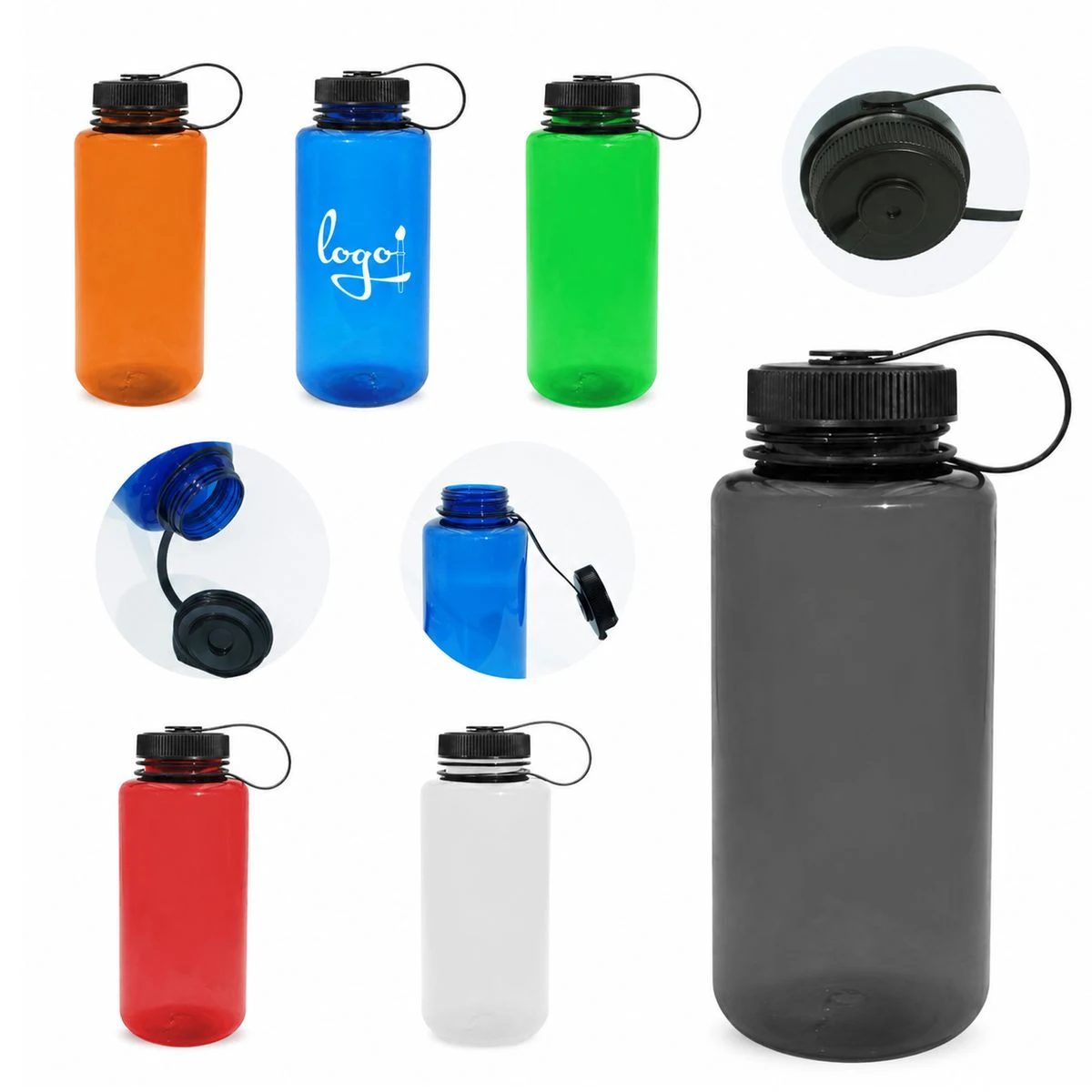 Reusable Plastic Water Bottle 1